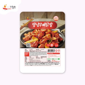 수월한  양념 무뼈 닭발 350g