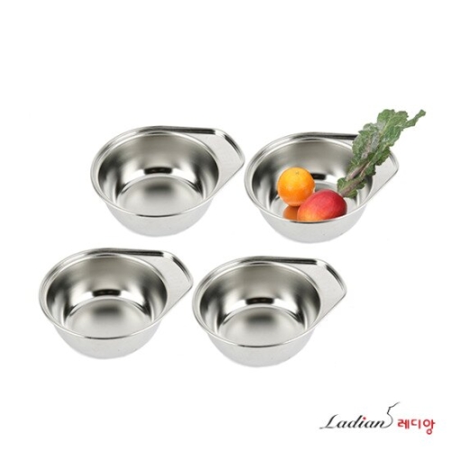 레디앙 스텐레스 손잡이 밥그릇 4종