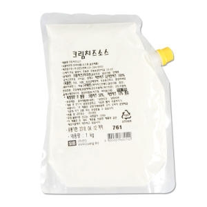 코리원/선인 크림치즈소스1kg/파스타/스파게티