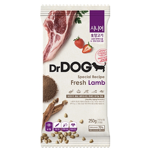 닥터독 시니어 사료 250g