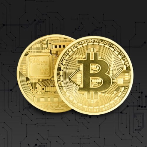 프롬비  럭키 비트코인 기념주화