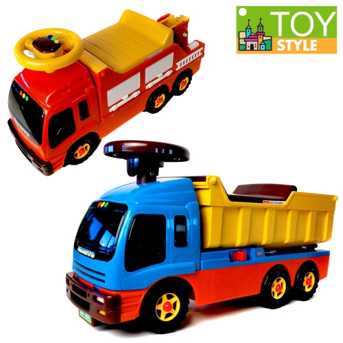 그랜토 붕붕카/덤프트럭/소방차 탑승/수납가능/멜로디/덤프/Gran