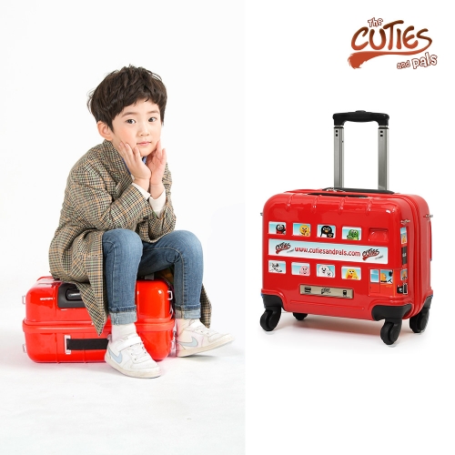 큐티앤펄스 런던 스티커 버스 캐리어