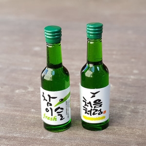 소주 미니어쳐 B타입 1P/돌하우스/납골당 꾸미기