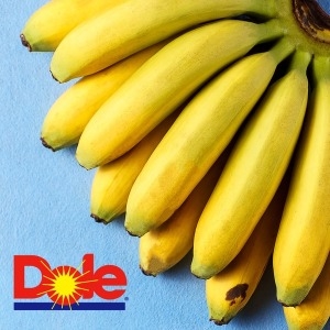 돌  Dole 바나나 3kg내 2송이 중소과