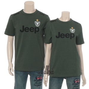  JEEP 남녀공용 4WD 시리즈 로고 반팔티 티셔츠_GJ2TSU108