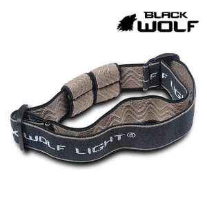 스나이퍼코리아 블랙울프 미끄럼 방지 실리콘 처리/랜턴거치 헤드밴드