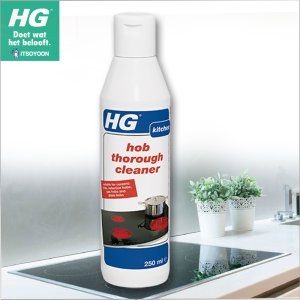 HG 세제 전기레인지 전용 클리너 250ml + 전용 스크래퍼 인덕션청소/전기렌지청소/