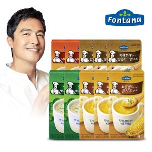 샘표식품 폰타나 뉴질랜드 콘치즈 스프 60g [10개]