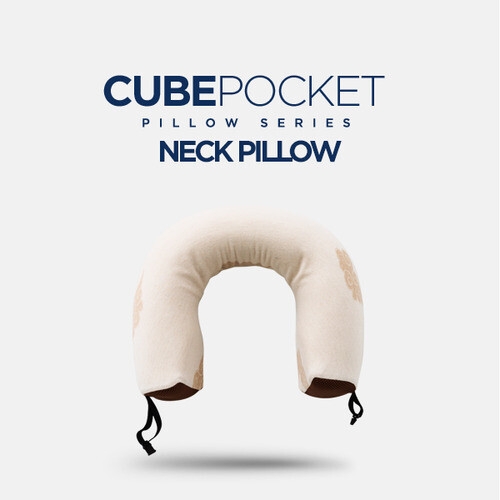 베스트슬립 지큐브 큐브포켓 NECK PILLOW 메모리폼 목베개
