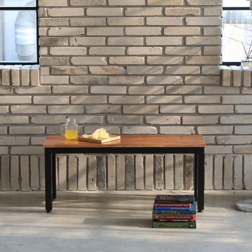 프라이드리빙 아카시아원목 1300 긴벤치의자