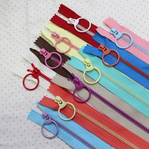 펠트박스  배색 칼라지퍼