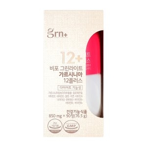  티지알앤 GRN 비포 그린라이트 가르시니아 12플러스 90정 [3개]
