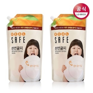  세이프 천연귤피 주방세제 리필 700ml [2개]