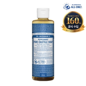 닥터브로너스 페퍼민트 퓨어 캐스틸 솝 240ml