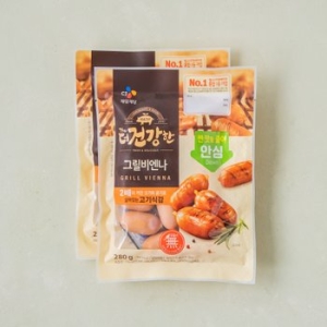 CJ제일제당 더 건강한 그릴 비엔나 280g [2개]