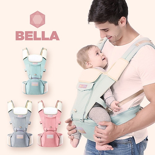 벨라  올인원 힙시트 아기띠 스카이블루