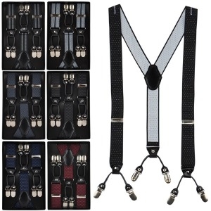 스파램 남성 고급형 서스펜더 멜빵 보호클립 패션아이템