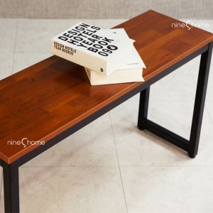 나인홈 1인 멀바우벤치의자 WWC2098-BK