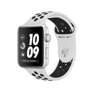 Apple 워치 시리즈3 42mm 실버 [나이키 스포츠밴드, 일반구매]