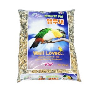PSP  앵무새모이 700g 앵무새사료/모란앵무/왕관앵무/뉴기니아/패롯/대형앵무