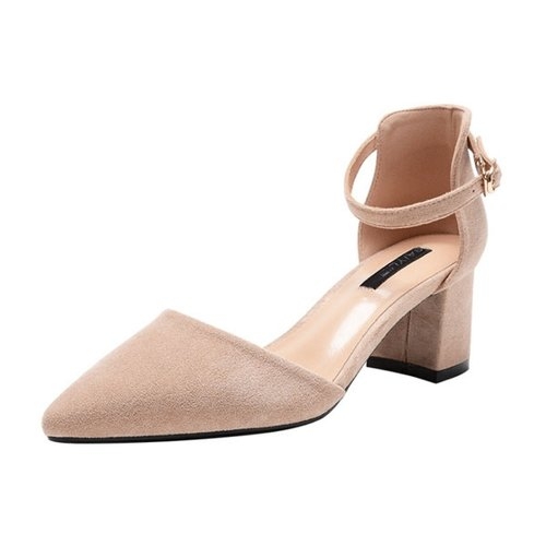 더콕  SIGN  스웨이드 스트랩 메리제인 펌프스 FH883-1 FH883-1