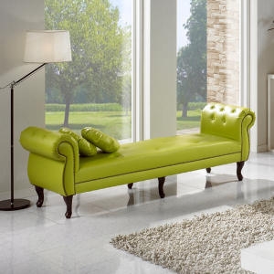 푸른언덕 비키 인조가죽 베드벤치 3인용