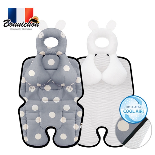 보니숑  프랑스 라이너 유모차쿨시트 여름유모차시트 카시트호환 출산선물 신생아용품 바운서 아기쿨매트