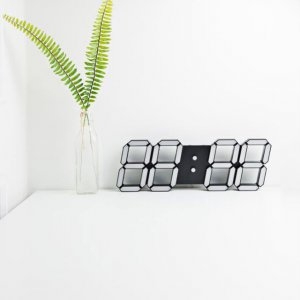 JH 프리미엄 벽걸이 3D LED 스마트 벽시계