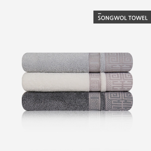 송월타월  격자 바스타월 68