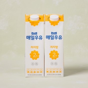 매일유업  매일우유 저지방 2% 900ml