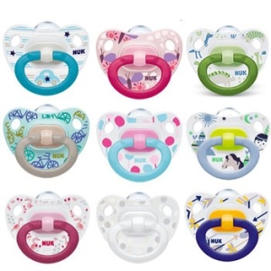 누크 크 클래식 노리개젖꼭지2개입 S1S2