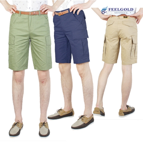 필골드 5부카고면반바지_DOC705