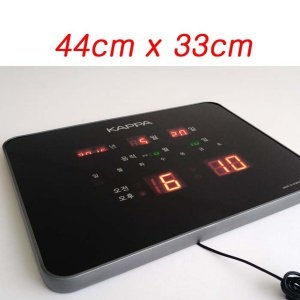카파시계  D4900 디지털벽시계 LED벽걸이시계