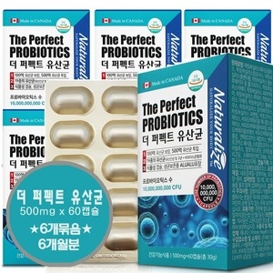 내추럴라이즈 더 퍼펙트 유산균 60캡슐