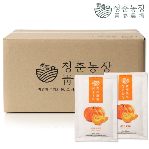모모스튜디오 청춘농장 정직한 늙은 호박즙 90ml 60포