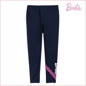 바비  여아 안감팬티 내장형 물결 워터레깅스 네이비 (BBSL8211KN)