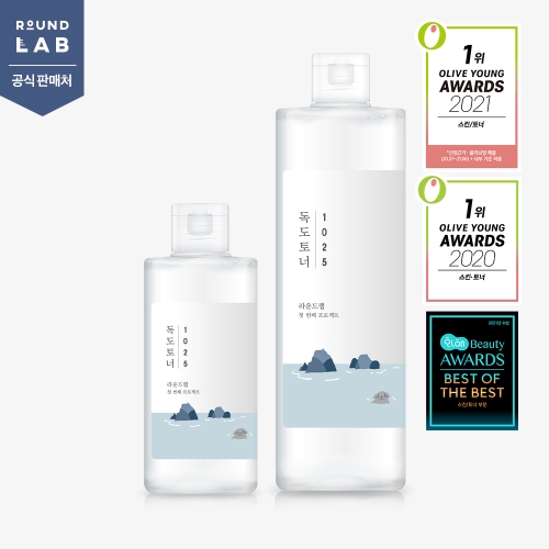 라운드랩 1025 독도 토너 500ml + 200ml
