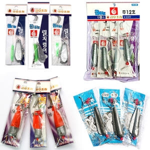 와꾸나피싱  묶음추 봉돌 모음