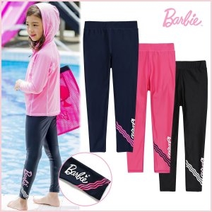 바비  여아 안감팬티내장형 물결 워터레깅스 (BBSL8211K)