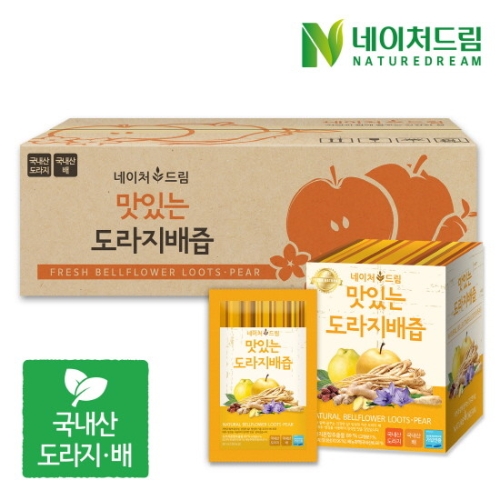 네이처드림 맛있는 도라지배즙 80ml 100포
