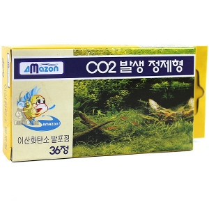 아마존  CO2 발생 정제형 알약 36정/수족관/어항/수족관용품/어항용품/수초/이산화탄소