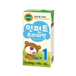정식품 베지밀 프리미엄 인펀트 1단계 190ml