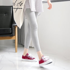 더클로 면스판 코튼 8부 레깅스