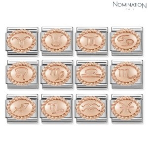 노미네이션  컴포저블 클래식 OVAL ZODIAC 9K rose gold_430109
