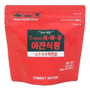 참미푸드  육해공 야전식량 얼큰짬뽕라면밥 105g