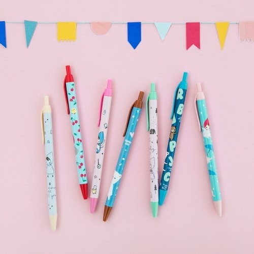 에스에프엠  포니브라운 틱톡펜 0.38mm