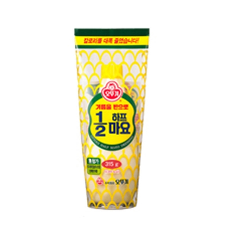 LIGHT&JOY 1/2 하프 마요네스 525g