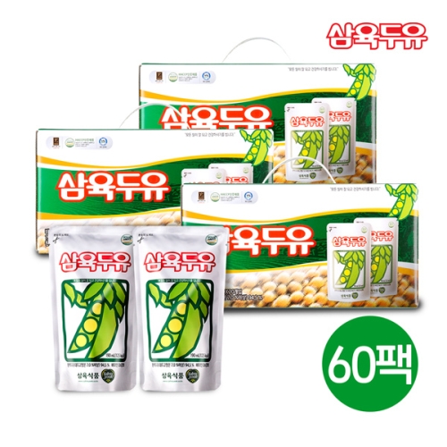 삼육식품 검은콩 두유 파우치 190ml [60개] - 에누리 가격비교