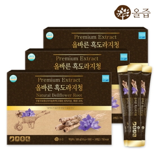 올즙 올바른 흑도라지청 스틱 10ml 30포